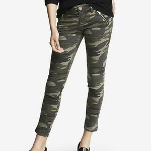 Express Camouflage Ankle Pants